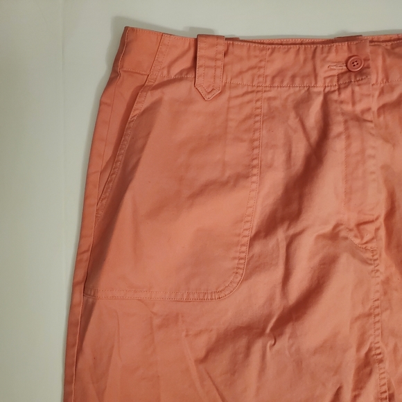 Talbots Womens Pink Salmon Skirt 18 - Picture 6 of 10